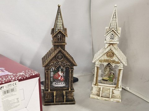 Lampion świąteczny LED kościół Adar (624566) Lampion świąteczny LED kościół Adar (624566)