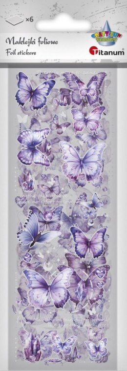 Naklejka (nalepka) Craft-Fun Series Naklejki foliowe 6 plansz Titanum (25YZ015)