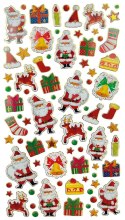 Naklejka (nalepka) Craft-Fun Series foliowa Mikołaje, renifery, prezenty, skarpety Titanum (25CY0424-20) Naklejka (nalepka) Craft-Fun Series foliowa Mikołaje, renifery, prezenty, skarpety Titanum (25CY0424-20)