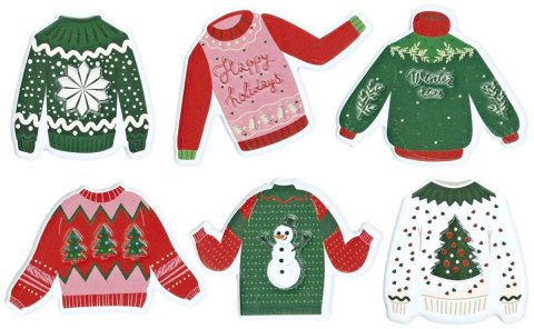 Naklejka (nalepka) Craft-Fun Series świąteczne sweterki Titanum (25CY0424-5) Naklejka (nalepka) Craft-Fun Series świąteczne sweterki Titanum (25CY0424-5)
