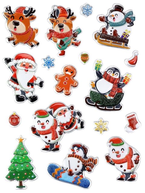 Naklejka (nalepka) Craft-Fun Series wypukłe XMAS Titanum (24ESD050-2) Naklejka (nalepka) Craft-Fun Series wypukłe XMAS Titanum (24ESD050-2)