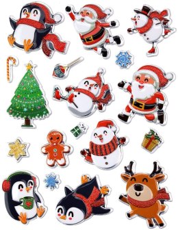 Naklejka (nalepka) Craft-Fun Series wypukłe XMAS Titanum (24ESD050-4)