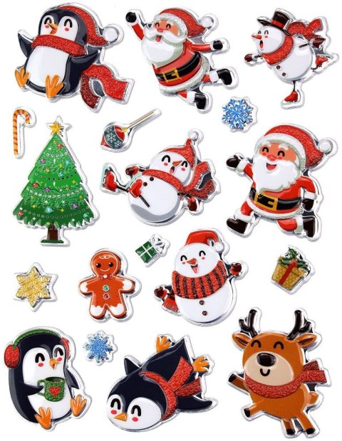 Naklejka (nalepka) Craft-Fun Series wypukłe XMAS Titanum (24ESD050-4) Naklejka (nalepka) Craft-Fun Series wypukłe XMAS Titanum (24ESD050-4)