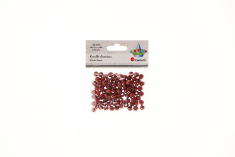 Ozdoba drewniana Craft-Fun Series Korale drewniane w kolorze ciemnobrązowym Titanum (25KBZ001) Ozdoba drewniana Craft-Fun Series Korale drewniane w kolorze ciemnobrązowym Titanum (25KBZ001)