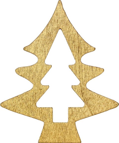 Ozdoba drewniana Craft-Fun Series Złote choinki Titanum (BJ25042701) Ozdoba drewniana Craft-Fun Series Złote choinki Titanum (BJ25042701)