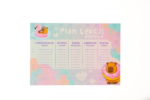 Plan lekcji kapibara Starpak (572478) Plan lekcji kapibara Starpak (572478)
