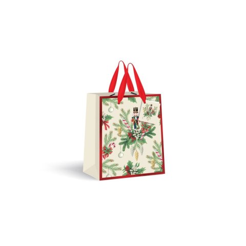 Torba prezentowa mała CREAM BOŻE NARODZENIE [mm:] 180x230x 100 Interdruk (190G)