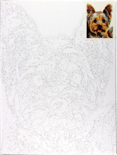Zestaw kreatywny Malowanie po numerach 30x40cm York Flamingo Line (FSY279) Zestaw kreatywny Malowanie po numerach 30x40cm York Flamingo Line (FSY279)