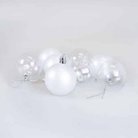 Bombki Zestaw bombek transparentnych (8 szt.) - perłowe Arpex (BN6552PER-6149) Bombki Zestaw bombek transparentnych (8 szt.) - perłowe Arpex (BN6552PER-6149)