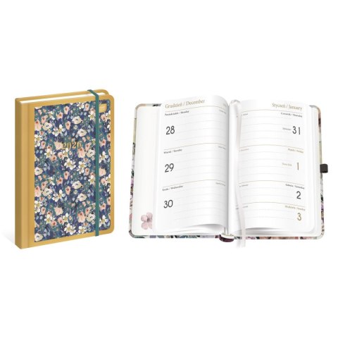 Kalendarz książkowy (terminarz) METAL. MEADOW B6 Interdruk (192 strony) Kalendarz książkowy (terminarz) METAL. MEADOW B6 Interdruk (192 strony)