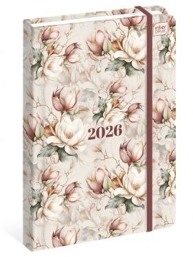 Kalendarz książkowy (terminarz) mat+uv Magnolia A5 Interdruk (192 strony) Kalendarz książkowy (terminarz) mat+uv Magnolia A5 Interdruk (192 strony)