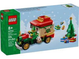 Klocki konstrukcyjne Iconic Ciężarówka Świętego Mikołaja Lego (40746)