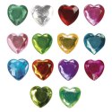 Kryształki Craft-Fun Series samoprzylepne serca mix Titanum Kryształki Craft-Fun Series samoprzylepne serca mix Titanum
