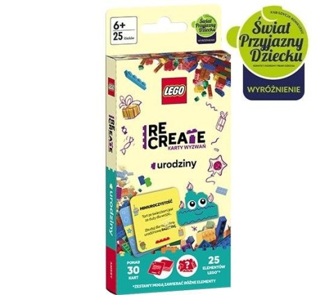 Książeczka edukacyjna LEGO® Recreate. Karty Wyzwań. Urodziny Ameet (ACP 6611) Książeczka edukacyjna LEGO® Recreate. Karty Wyzwań. Urodziny Ameet (ACP 6611)