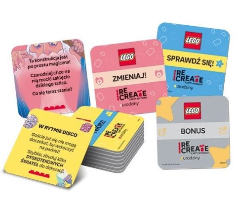 Książeczka edukacyjna LEGO® Recreate. Karty Wyzwań. Urodziny Ameet (ACP 6611) Książeczka edukacyjna LEGO® Recreate. Karty Wyzwań. Urodziny Ameet (ACP 6611)