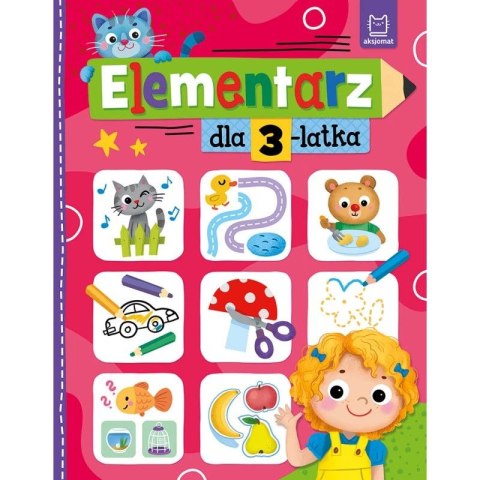Książka dla dzieci Elementarz dla 3-latka Aksjomat Książka dla dzieci Elementarz dla 3-latka Aksjomat