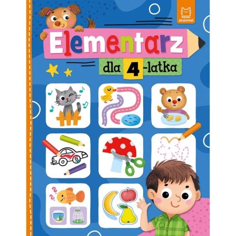 Książka dla dzieci Elementarz dla 4-latka Aksjomat Książka dla dzieci Elementarz dla 4-latka Aksjomat