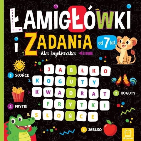 Książka dla dzieci Łamigłówki i zadania dla bystrzaka . Aksjomat Książka dla dzieci Łamigłówki i zadania dla bystrzaka . Aksjomat