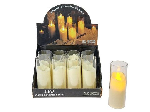 Lampki świąteczne LED wys.15cm, na baterie Adar (598850) Lampki świąteczne LED wys.15cm, na baterie Adar (598850)