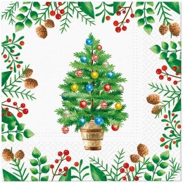 Serwetki BN różne bibuła [mm:] 330x330 Paw (TL234500)