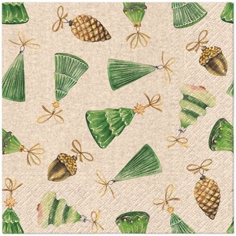 Serwetki Lunch mix bibuła [mm:] 330x330 Paw (SDLE022300)