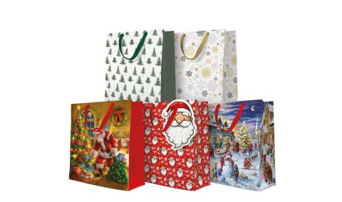 Torba prezentowa Large gwiazdka [mm:] 260x330x 130 Pol-mak (AGB2016005)