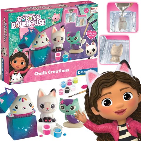 Zestaw kreatywny dla dzieci Koci Domek Gabi Figurki DIY Przyjaciele Clementoni (50885) Zestaw kreatywny dla dzieci Koci Domek Gabi Figurki DIY Przyjaciele Clementoni (50885)