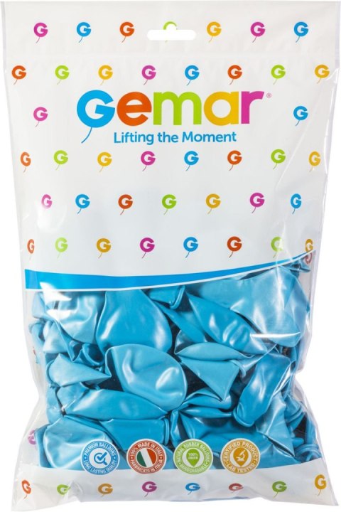 Balon gumowy metalizowany 12cal (GM110/bl/35) Balon gumowy metalizowany 12cal (GM110/bl/35)