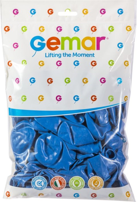 Balon gumowy pastelowy 100 szt niebieski Godan (G110/10) Balon gumowy pastelowy 100 szt niebieski Godan (G110/10)