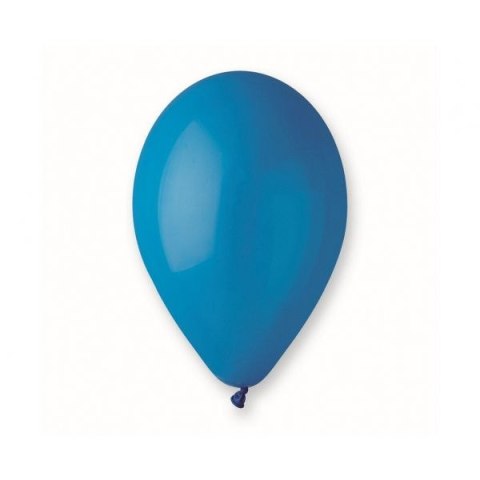 Balon gumowy pastelowy 100 szt niebieski Godan (G110/10) Balon gumowy pastelowy 100 szt niebieski Godan (G110/10)