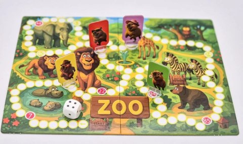 Gra planszowa Kapibary w akcji - Ucieczka z zoo Alexander