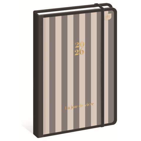 Kalendarz książkowy (terminarz) MET STRIPES A6 Interdruk (192 strony) Kalendarz książkowy (terminarz) MET STRIPES A6 Interdruk (192 strony)