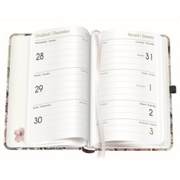 Kalendarz książkowy (terminarz) mat+uv FLOWERS B6 Interdruk (192 strony)