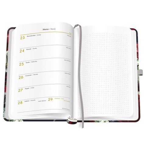 Kalendarz książkowy (terminarz) mat+uv NAVY Interdruk (192 strony) Kalendarz książkowy (terminarz) mat+uv NAVY Interdruk (192 strony)