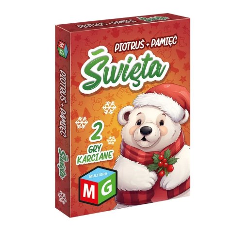 Karty Piotruś święta Multigra (0521) 25 sztuk Karty Piotruś święta Multigra (0521) 25 sztuk