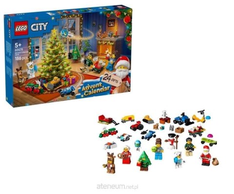 Klocki konstrukcyjne City Kalendarz adwentowy na 2025 rok Lego (60475) Klocki konstrukcyjne City Kalendarz adwentowy na 2025 rok Lego (60475)