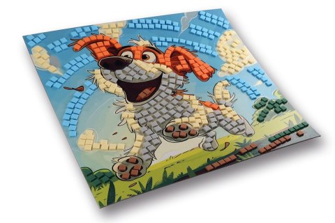 Mozaika biegnący pies Fun&Joy