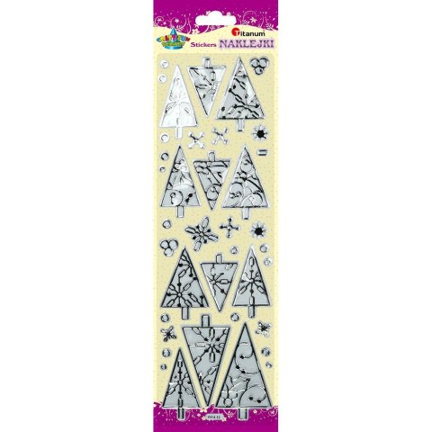 Naklejka (nalepka) Craft-Fun Series choinki Titanum (PFH12) Naklejka (nalepka) Craft-Fun Series choinki Titanum (PFH12)
