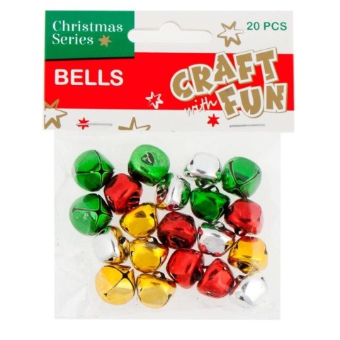 Ozdoba świąteczna boże narodzenie dzwoneczki Craft Fun (412803) Ozdoba świąteczna boże narodzenie dzwoneczki Craft Fun (412803)