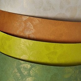 Papier ozdobny (wizytówkowy) Liście A4 oliwkowy 250g Galeria Papieru (203605)