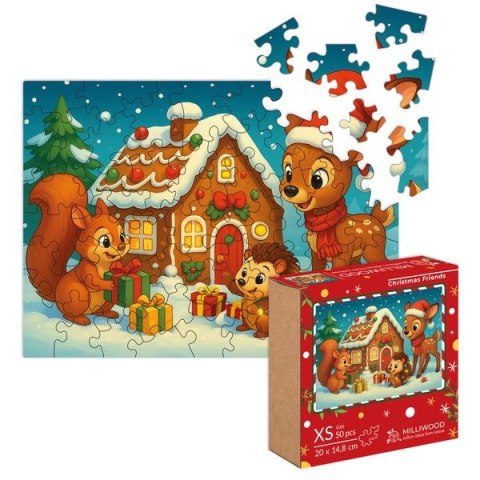 Puzzle Świąteczni przyjaciele 50 el. Alexander (50912) Puzzle Świąteczni przyjaciele 50 el. Alexander (50912)