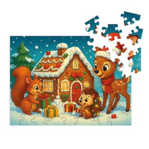 Puzzle Świąteczni przyjaciele 50 el. Alexander (50912) Puzzle Świąteczni przyjaciele 50 el. Alexander (50912)