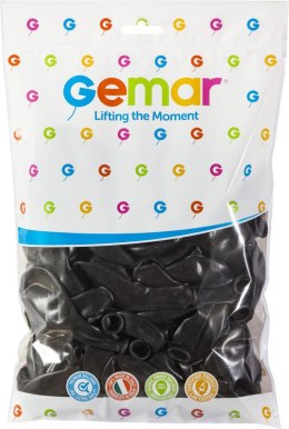 Balon gumowy 100 szt czarny 12cal Godan (G110/14)