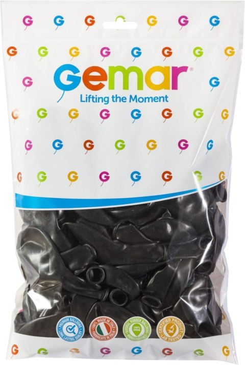 Balon gumowy 100 szt czarny 12cal Godan (G110/14) Balon gumowy 100 szt czarny 12cal Godan (G110/14)