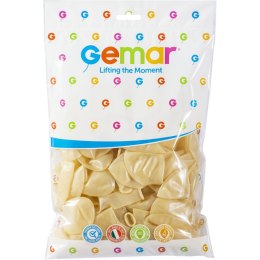 Balon gumowy transparentny 12 cal, 100sztuk pastelowy 100 szt transparentny 12cal Godan (G110/00)