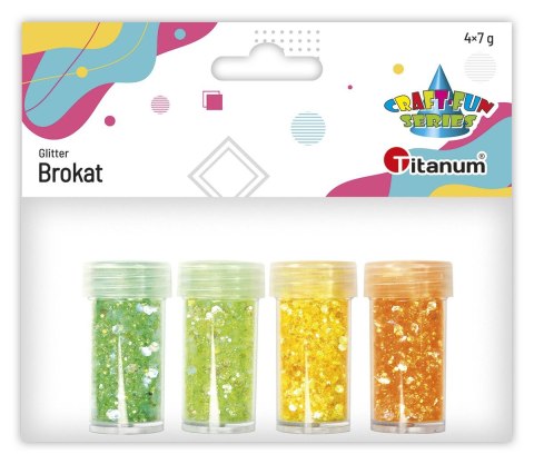 Brokat Craft-Fun Series kolor: mix 4 kolor. Titanum (21HL0820-114(1))