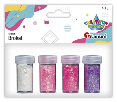 Brokat Craft-Fun Series kolor: mix 4 kolor. Titanum (21HL0820-114(3))