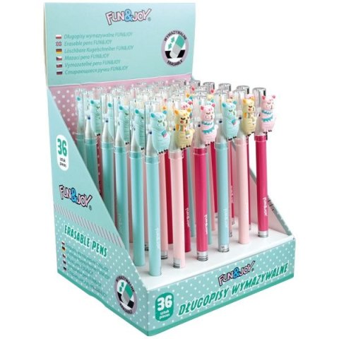 Długopis wymazywalny ALPAKA wkład niebieskie 0,7mm Fun&Joy Długopis wymazywalny ALPAKA wkład niebieskie 0,7mm Fun&Joy