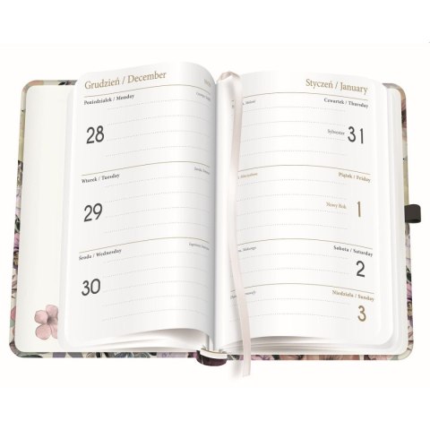 Kalendarz książkowy (terminarz) mat+uv NAVY A6 Interdruk (192 strony) Kalendarz książkowy (terminarz) mat+uv NAVY A6 Interdruk (192 strony)