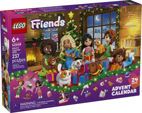 Klocki konstrukcyjne Friends Kalendarz adwentowy na 2025 rok Lego (42668) Klocki konstrukcyjne Friends Kalendarz adwentowy na 2025 rok Lego (42668)